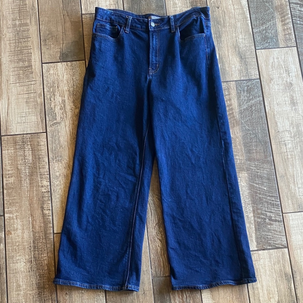 Just USA Indigo Denim Wide leg Jeans